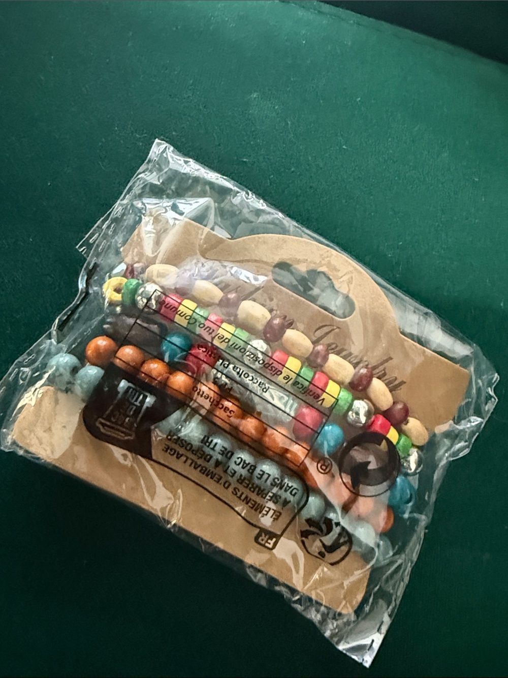 5 Beaded Stretch Multicolor Bracelets NWT - Jewelry - Wooden Beaded Bracelets